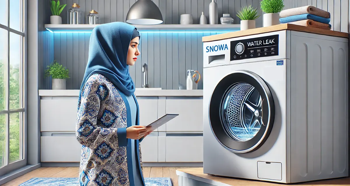 مشکلات متداول ماشین لباسشویی اسنوا
