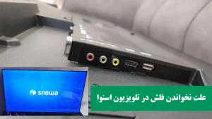 علت نخواندن فلش در تلویزیون اسنوا